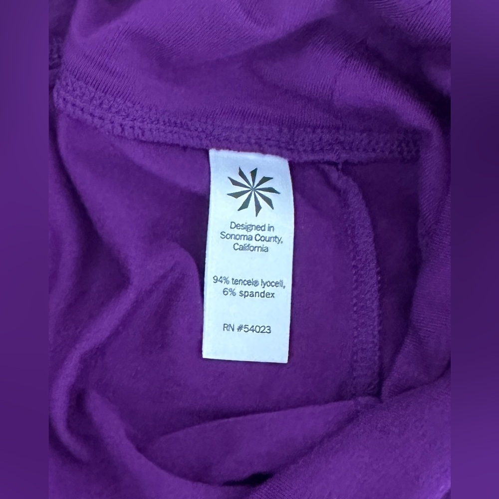 Athleta Purple Seaside Foldover Mini Skirt - Size: M - NWT - Picture 7 of 7